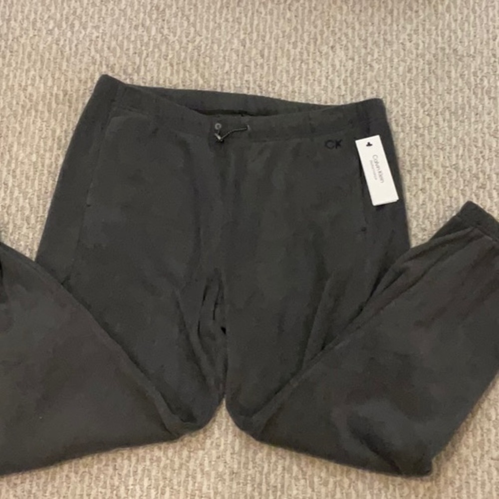 Calvin Klein Black Sweatpants for Casual Comfort